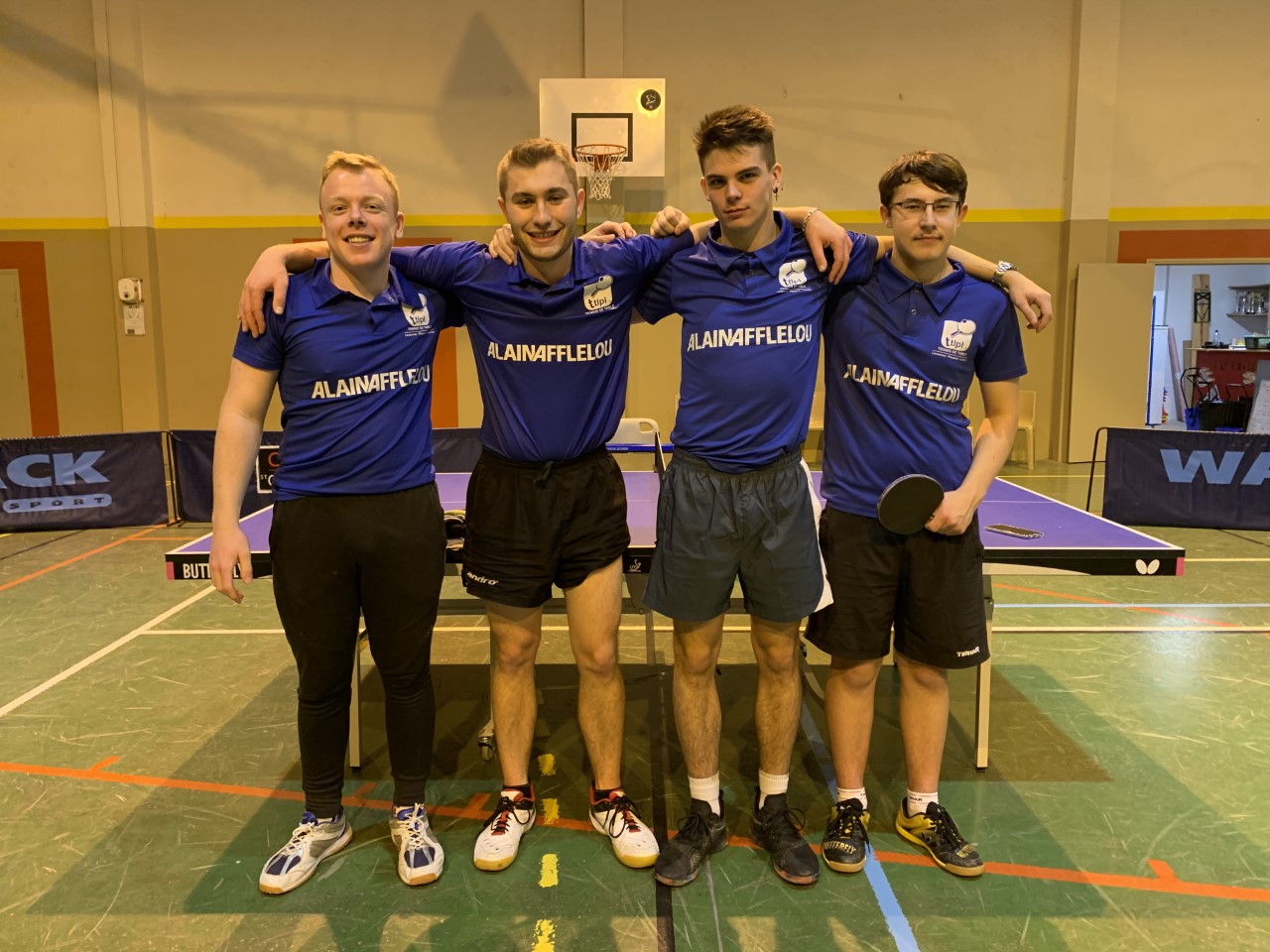 Equipe 1 du TTLPL en Régionale 3