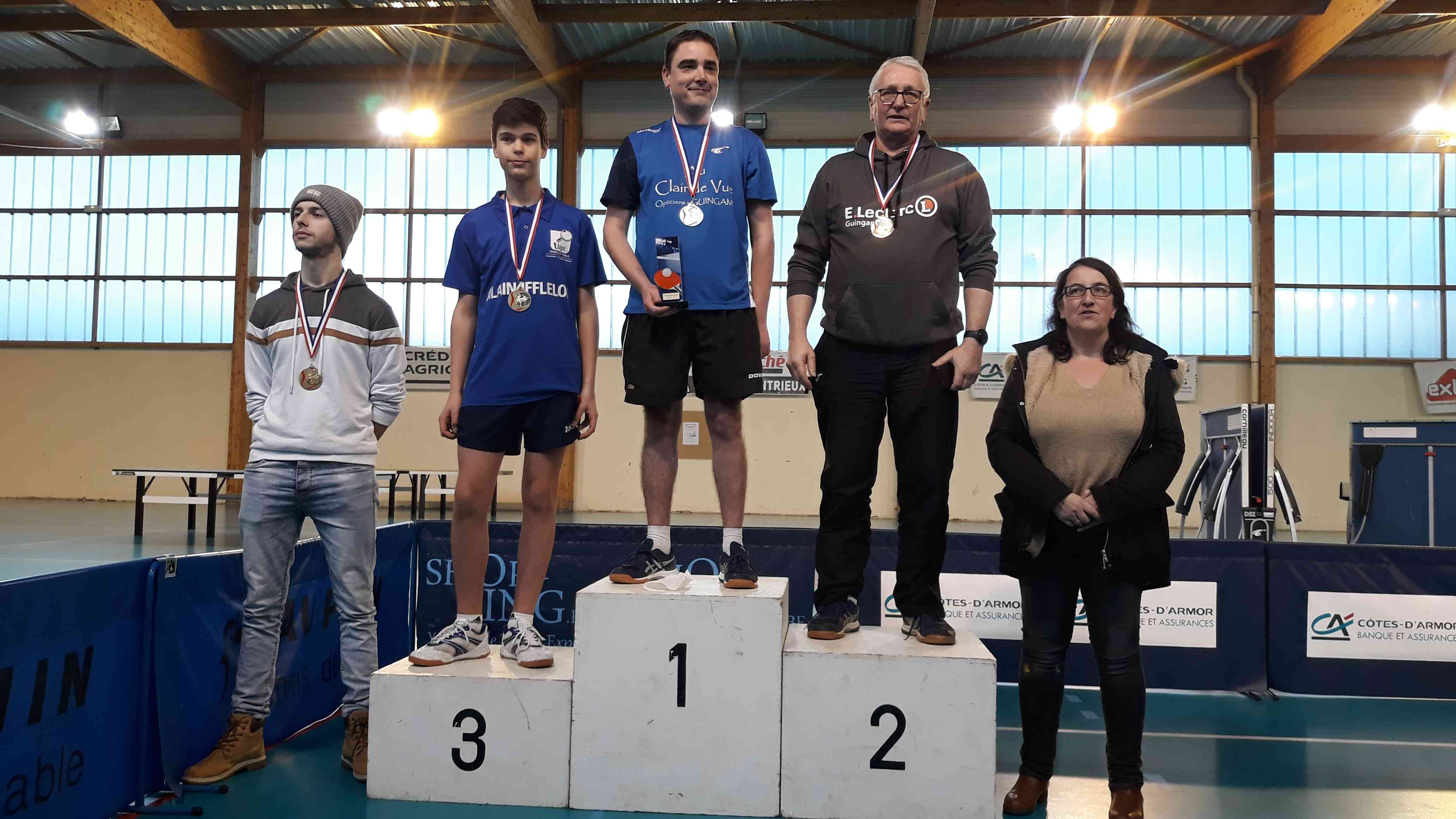 Finales par classement Côtes d'Armor - Podium H12