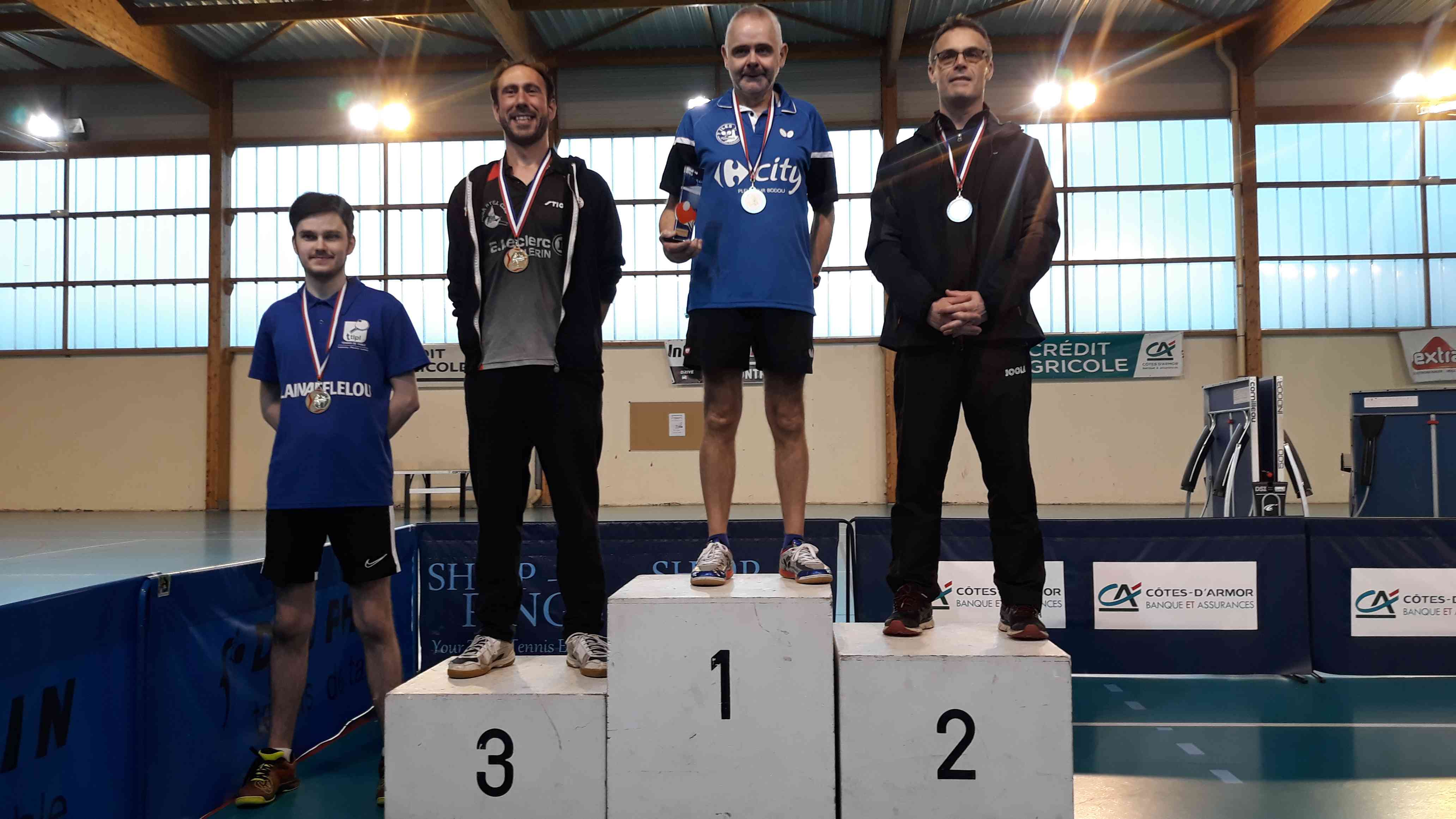 Finales par classement Côtes d'Armor - Podium H15