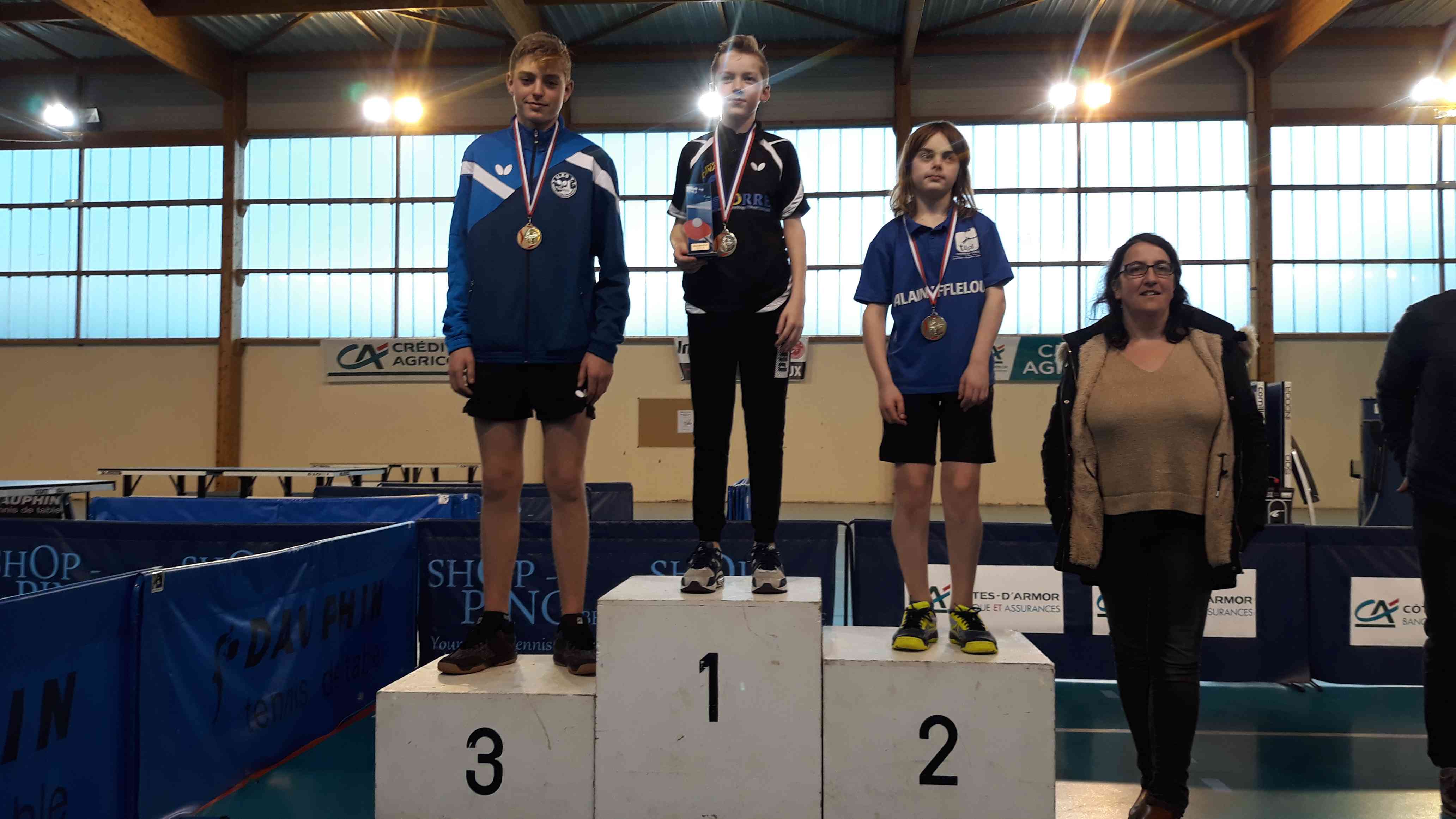 Finales par classement Côtes d'Armor - Podium H8